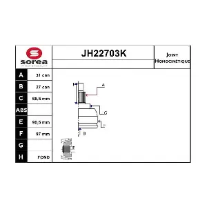 SNRA JH22703K