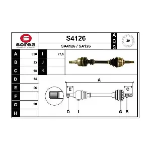 SA126 SNRA