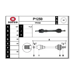 SNRA P1250