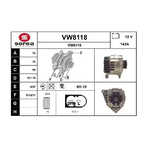 SNRA VW8118