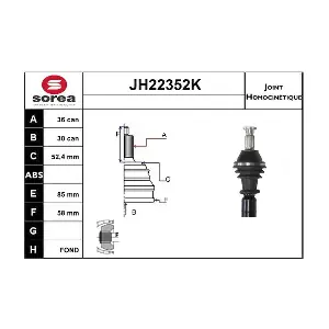 SNRA JH22352K