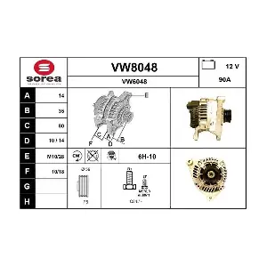 SNRA VW8048
