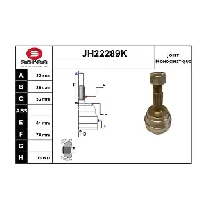 SNRA JH22289K