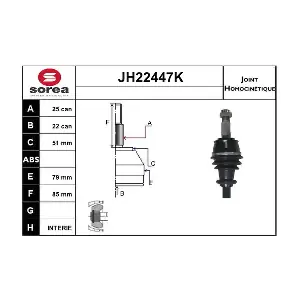 SNRA JH22447K