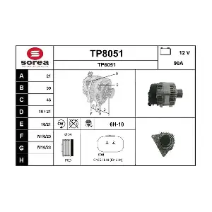 TP8051 SNRA