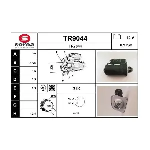 SNRA TR9044