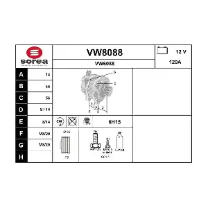 SNRA VW8088