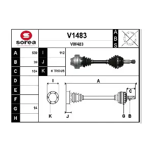 V1483 SNRA