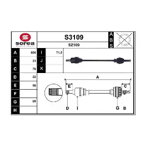 SNRA S3109