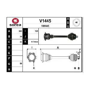 V1445 SNRA