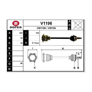 V1196 SNRA