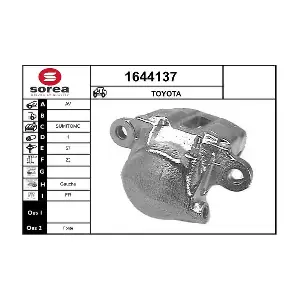 342158 BUDWEG CALIPER