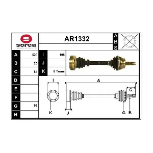 AR1332 SNRA