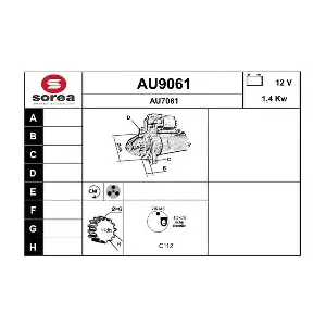 AU9061 SNRA