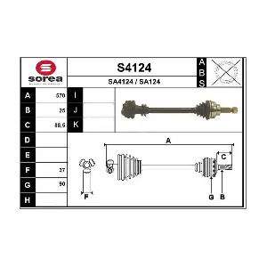 SA124 SNRA