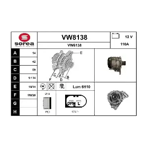 SNRA VW8138