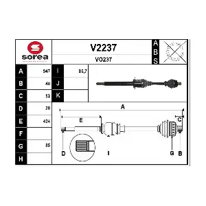 V2237 SNRA