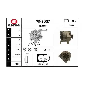 SNRA MN8007