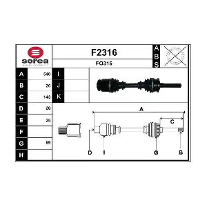 F2316 SNRA