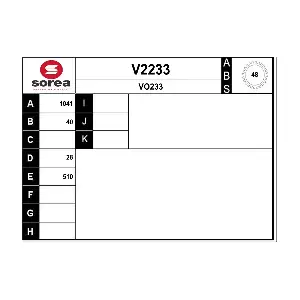 V2233 SNRA