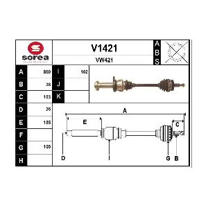 V1421 SNRA