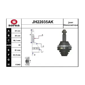 SNRA JH22035AK