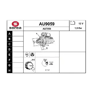 AU9059 SNRA