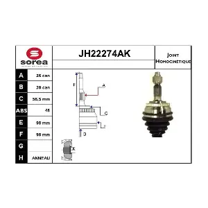 SNRA JH22274AK
