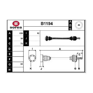 B1194 SNRA