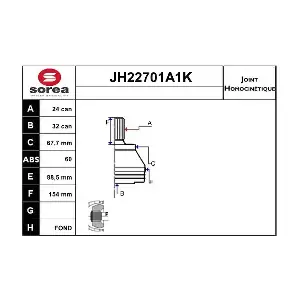 JH22701A1K SNRA