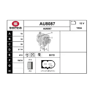 AU8087 SNRA