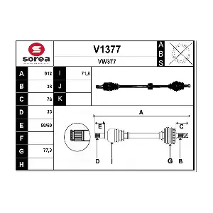 V1377 SNRA