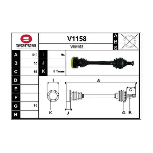 V1158 SNRA