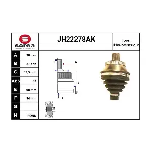 SNRA JH22278AK