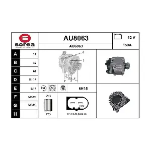 AU8063 SNRA