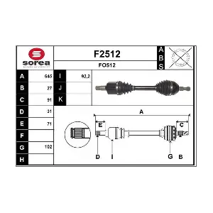 F2512 SNRA