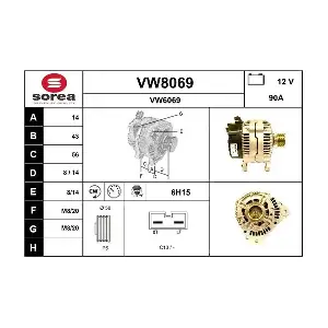 SNRA VW8069
