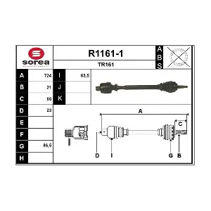 R1161-1 SNRA