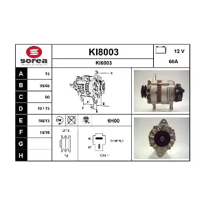 SNRA KI8003
