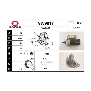SNRA VW9017