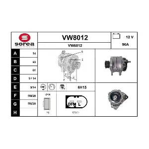 VW8012 SNRA
