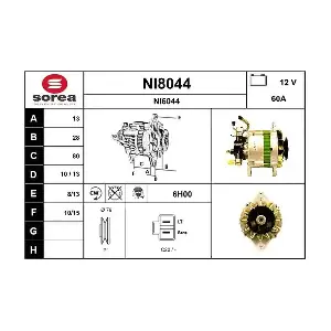 NI8044 SNRA