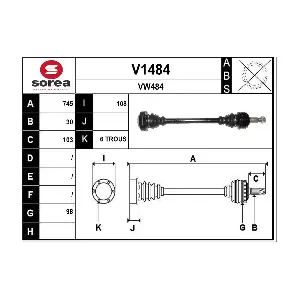 V1484 SNRA