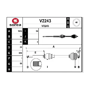 SNRA V2243