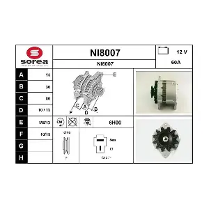 SNRA NI8007