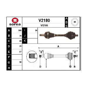 V2180 SNRA