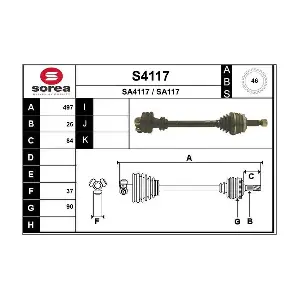 SA117 SNRA