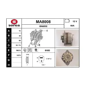 SNRA MA8008