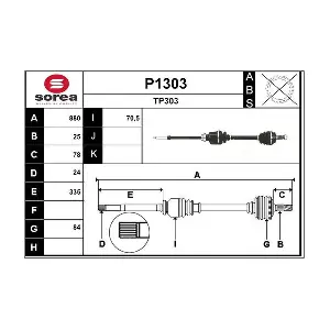 P1303 SNRA