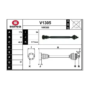 SNRA V1305